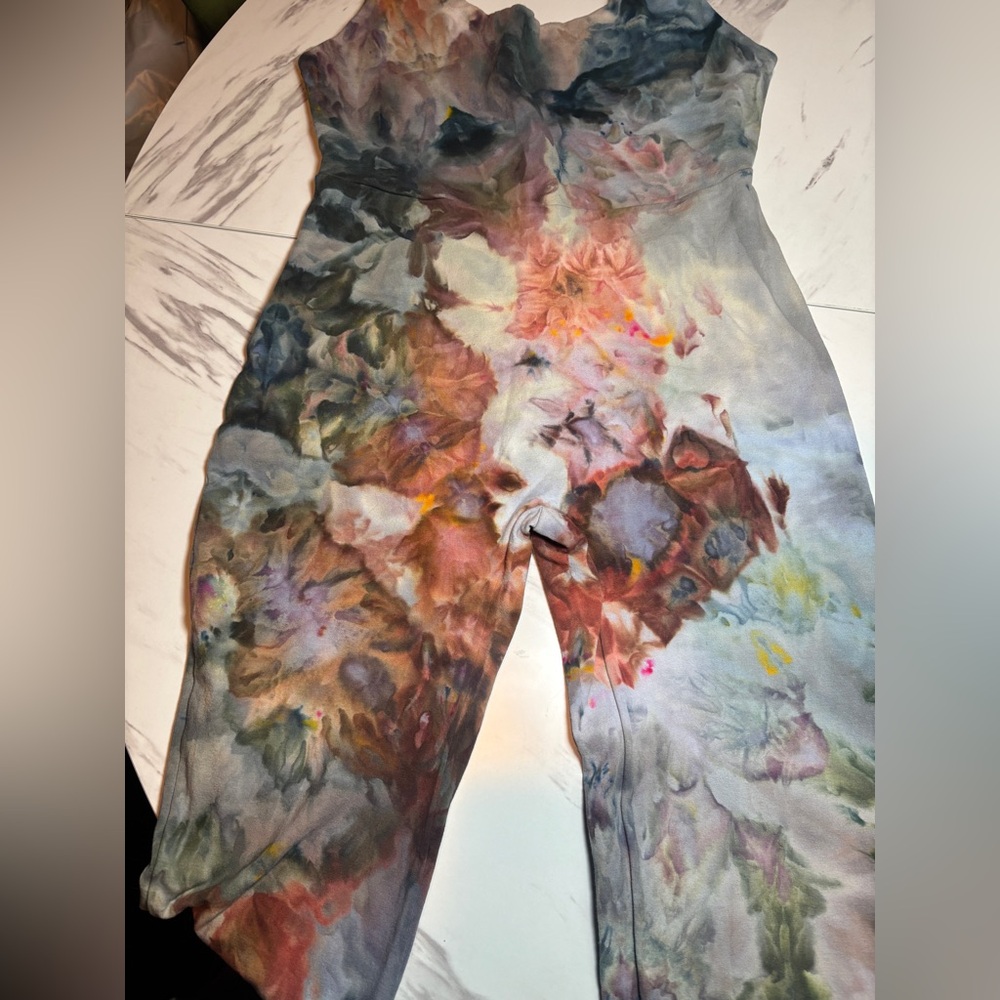 Soleil Catsuit || Ice Dye || Ocean Jasper Large - Picture 9 of 16